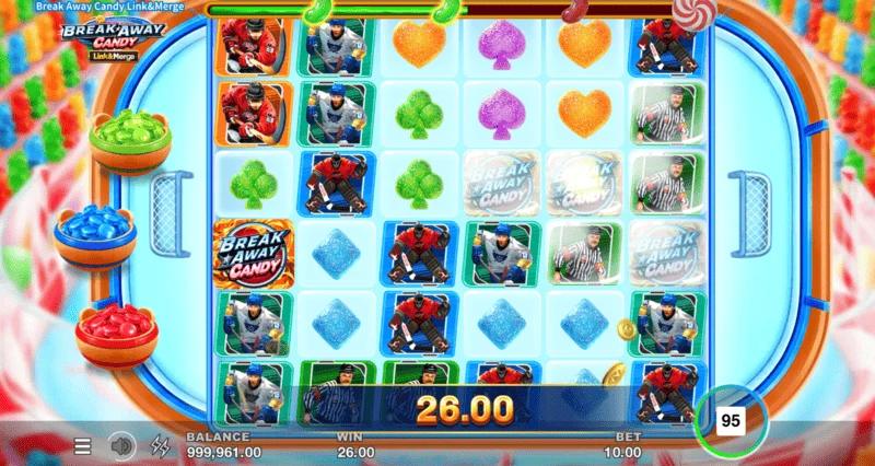 Break Away Candy - khởi chạy Free Spins với Multiplier Trail tăng dần