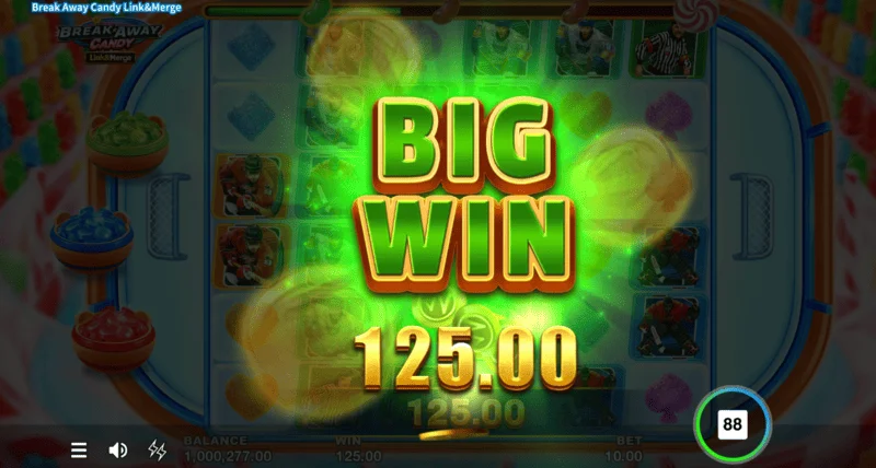 Break Away Candy - đạt Jackpot Grand x5000 lần cược